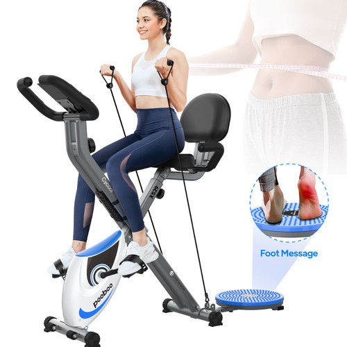 Home exercise bike - home, upright