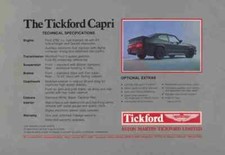 A4 Print Ford Tickford Capri