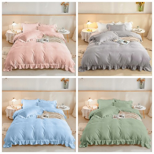 Luxury solid ruffle frill - luxury,