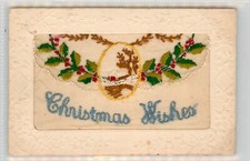 WW1 SILK EMBROIDERED ENVELOPE
