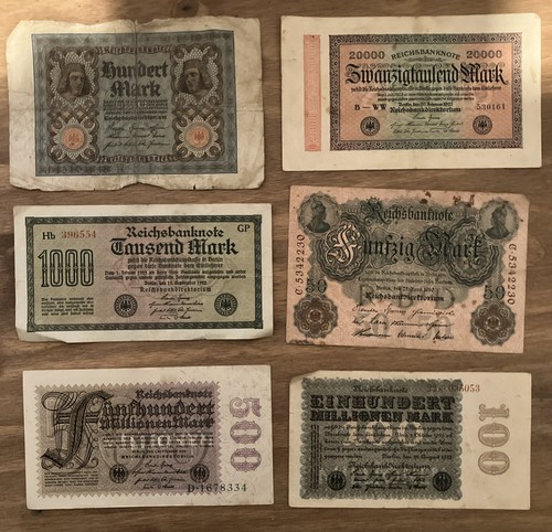 Lot germany banknotes - lot, of