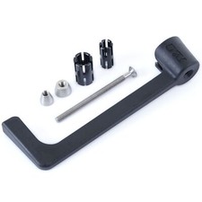 R&G 13-21mm Dia Moulded Lever Guard Black Suit KTM 690 Duke 2013