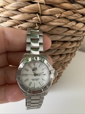 TAG Heuer Aquaracer White Mother of Pearl Women's Watch - WBD1411.BA0741