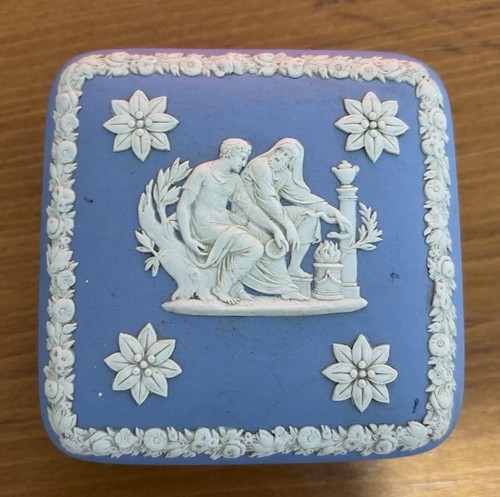 Wedgwood jasperware trinket - jasperware,