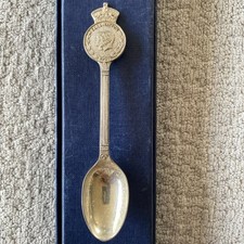 1937 King George VI Coronation Silver Spoon