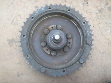 BSA 250 441 500 650 unit A65 ?? rear back wheel QD type finned brake drum USED