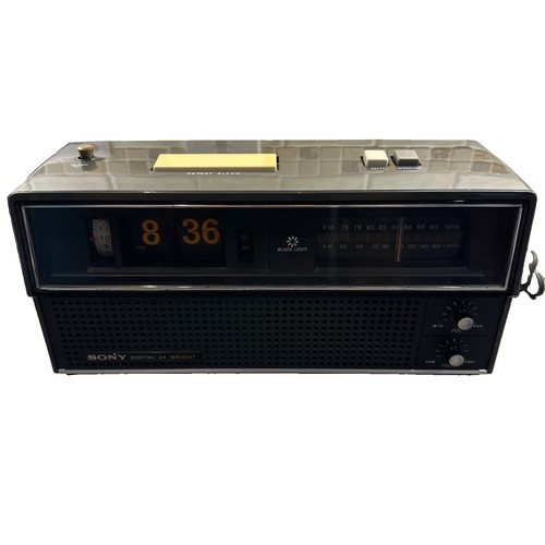Sony digital flip - 24, clock