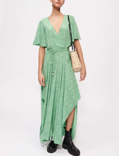 Maje women green printed - maje,