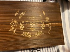 Wooden Box of Candles Brand