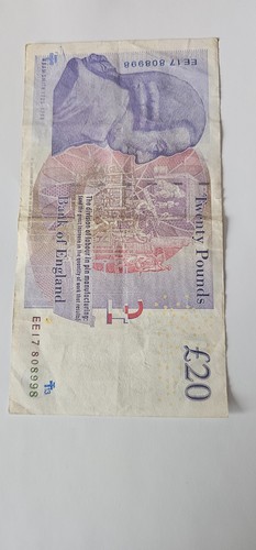 Note with very - 20£,