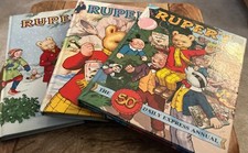 3 vintage Rupert the Bear