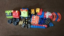 ELC Build It Bits ‘N’ Bobs Nuts & Bolts Chunky Toy Construction Large Bundle
