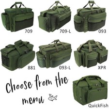NGT Carp Coarse Fishing Green Large Carryall Bait Tackle Brew Bag Holdall