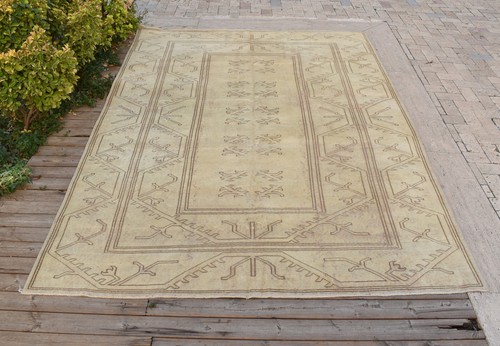 Turkish rug 78x106 vintage - turkish,