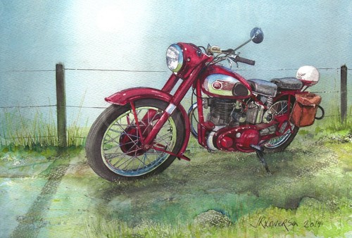 Bsa b31 1950 - 1950's, classic