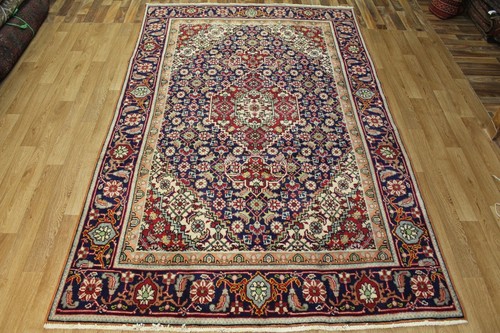 Old handmade persian - persian, blue