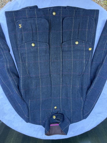 Joules blue tweed jacket size - ,