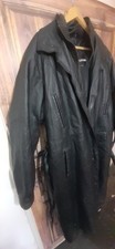 Real Leather Trench Coat By Charles Klein