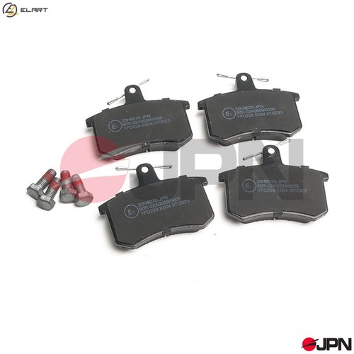 Brake pad set - pad,