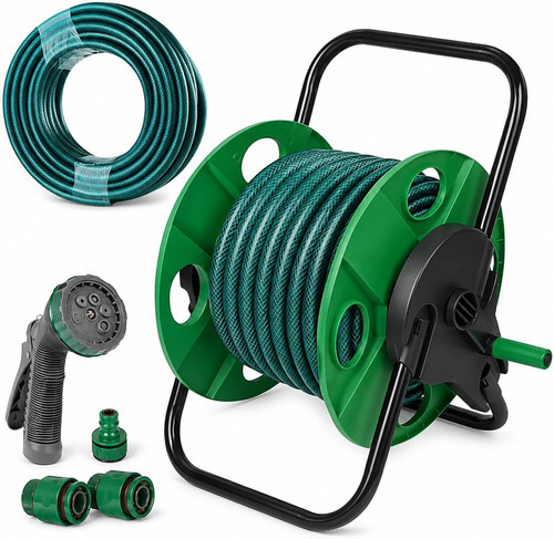 50m garden hose - set, with