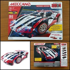 *Brand New* Meccano Supercar 25-in-1 Motorized Set 21202 BNIB 