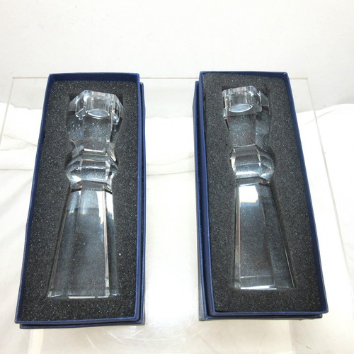 Pair heavy lead crystal - pair,