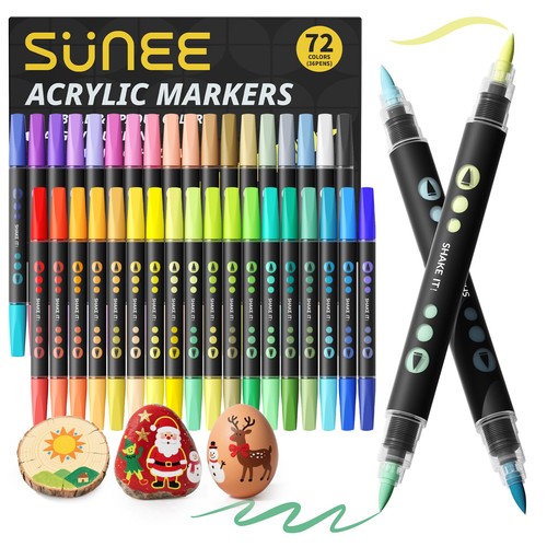 Acrylic paint markers - paint,