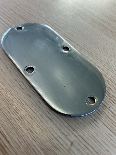 Custom chrome tear drop - custom,