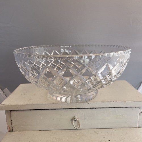 Lead cut crystal glass - cut,