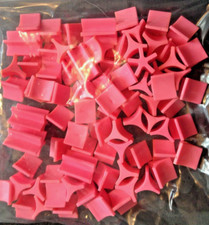 Vintage Waddingtons Risk Complete Set Pink Army Playing Pieces