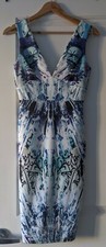 Lipsy Blue Floral Dress UK