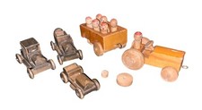 Wooden hand crafted - hand,