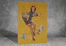 Gil Elvgren Blind Date   Woman