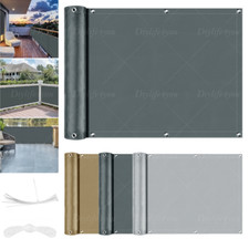 6M Waterproof Garden Privacy Screen Netting Fence Balcony Shade Shade Screening