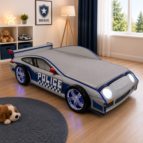 Police car bed for kids - bed,