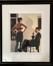 Jack Vettriano signed framed