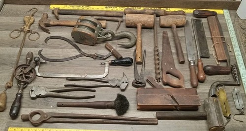 Antique farm tools - farm, lot