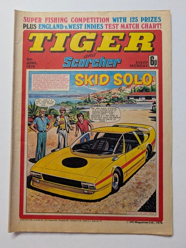 Tiger and scorcher comic 5th - comic,
