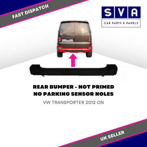 Transporter rear bumper - rear,