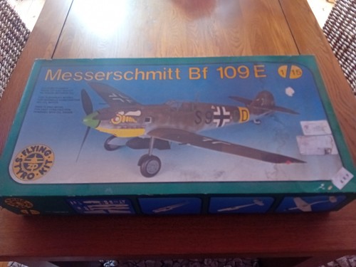 Flying styro kit 109e - bf-109e, 1/15