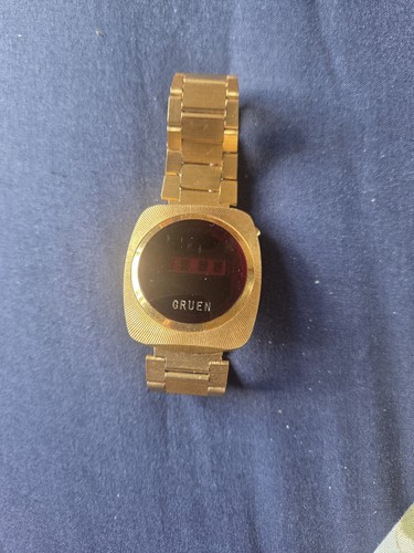 Men gruen gold base metal - gruen,