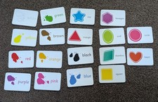ELC Colours And Shape Flashcards