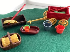 (A373) Playmobil – Farmyard theme - Cart and various farm spares - Used