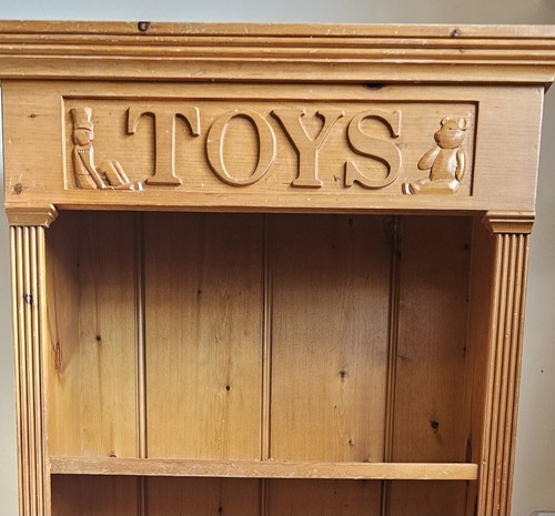 Solid pine children bookcase - solid,