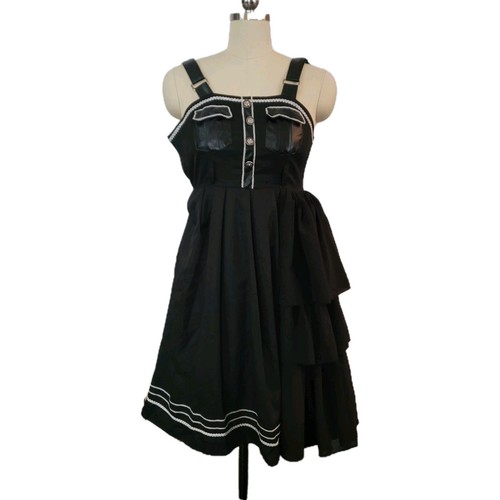 New black faux leather - faux, jirai