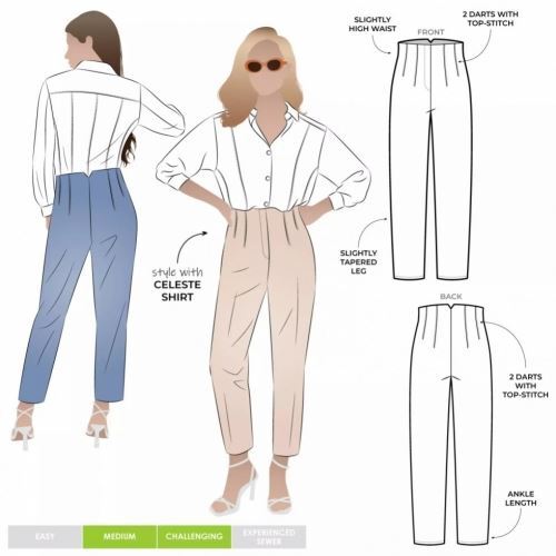 Style arc paper sewing pattern - arc,