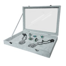 Display Case - Grey Crushed