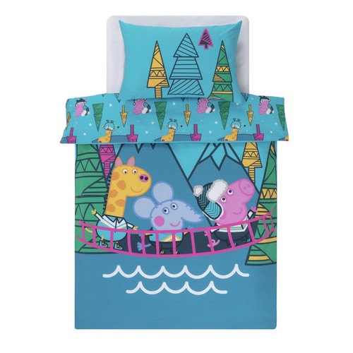 Peppa pig toddler 120x150cm - peppa,