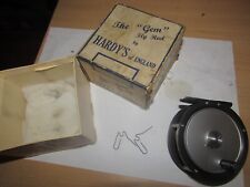 A1 excellent vintage hardy alnwick GEM 3.25" trout fly fishing reel + box etc