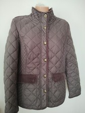 JOULES Moredale Brown Quilted Jacket Size 16